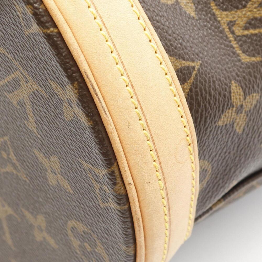 LOUIS VUITTON Brown Monogram Leather Shoulder Bag - Picture 7 of 10